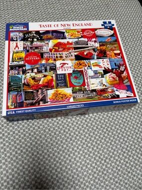 White Mountain Taste of New England Jigsaw Puzzle - 1000 complete